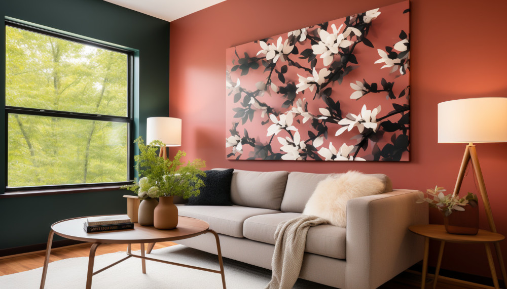 Divers - 3 types de décoration murale pour un salon