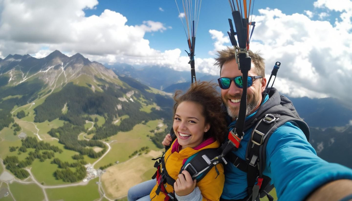 Les bienfaits du parapente sur le bien-être familial